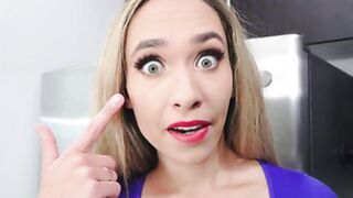 SPOILED COUGAR Look Up Stepson, My Eyes Are Up Here!! - Briana Banderas