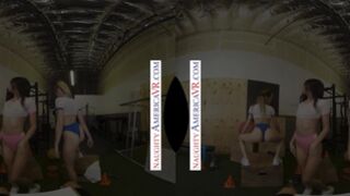 Naughty America - Aiden Ashley, Jazmin Luv, & Lily Larimar surprise!