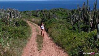 Beach Anal Fuck For Skinny Teen Nessa Devil In Mmf 3some