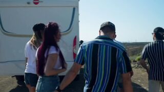 Out of sight, Queen & Lia continue to have fun!