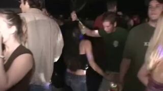 Amateur coed sucks on hard meat