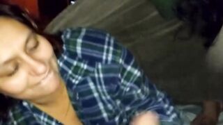 Big Boobed MOMMY Teaching Teen How To Pleasure A Large Boner