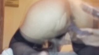 Big Titted Asian Stunner Shows Off Her Creampied Ass