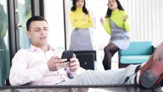 Stepsiblings Team up to Blow Step Sibling