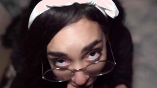 Slutty dorm chick picked up for some laundry room fuck - Capri Lmonde