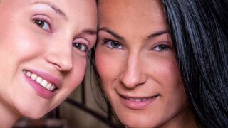 Lexi Dona consoles her GF Nataly Von