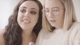 Virgin step sister & BESTFRIEND playing a dirty game with jerk brother