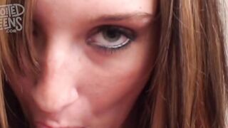 Super Closeup Blowjob & Fisting ft. 18 y. o. Teen