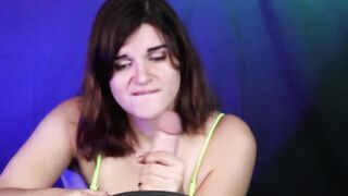 First Timer Jenni's P-O-V Boobjob Debut