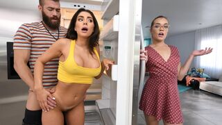 BRAZZERS Sneaking & Fucking around w Randy Roomie - Tru Kait