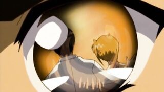 Hentai teen drenched in cumshots in fantasy