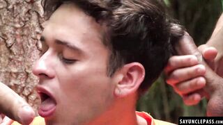 Horny Felix Harris & Uriel Simon fucks a stranger raw & deep