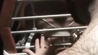 Master Franco Dex continues to play with his subs nipples flicking & twisting