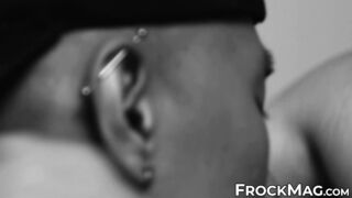 Erotic anal & meat sucking by muscular buddies Devin Franco & Caged J