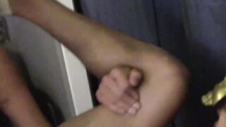 Mysterious stud in mask gets fucked hard & fast