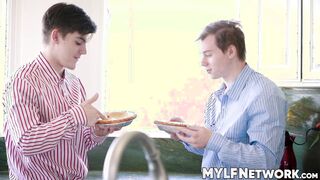 Horny Anthony Pierce & Tyler Cruise fucks some stepmum pies