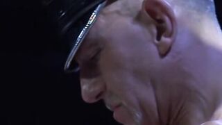 BoundMucleJocks: Sub Larry Savoy gives his Master Joe Giovanni an intense blowjo