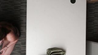 SHOPLYFTER Teen shoplifter Kate Monroe pounded by store security