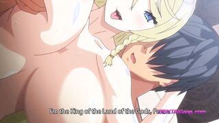 Titty Royal Babe Moans Loud While Riding Her Master’s Shaft in a Horny Hentai