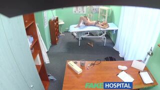 Doc's Oral Massage Gives Blonde First Orgasm